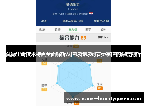 莫德里奇技术特点全面解析从控球传球到节奏掌控的深度剖析